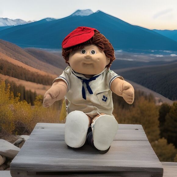 Cabbage Patch Kids Other - Vintage 1985 Sailor Cabbage Patch Kids With Original Paperwork/birth Certificate